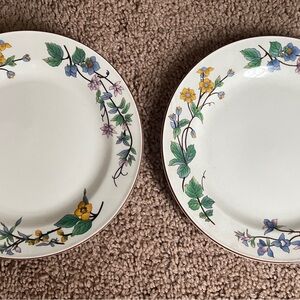Woodhill pattern salad plates by Citation China